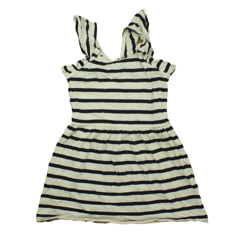 Amazing Deals Rockets Of Awesome Girls White | Black | Stripes Dress