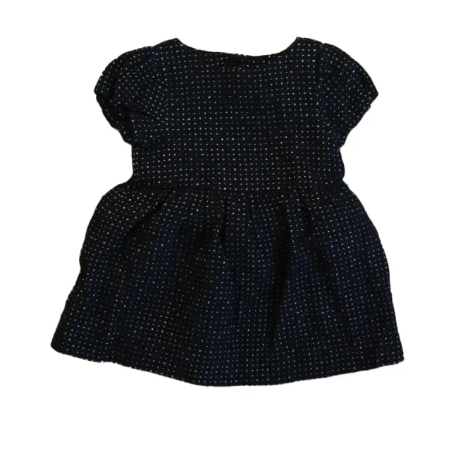 Crazy Savings Jacadi Girls Navy | Silver Dress