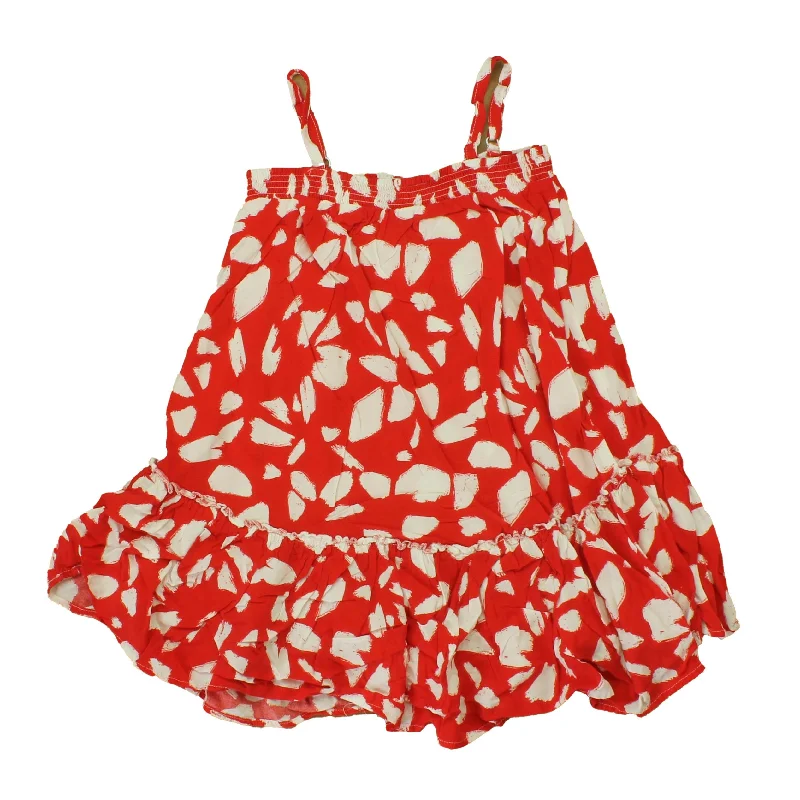 Final Clearance Rockets Of Awesome Girls Red | White Dress