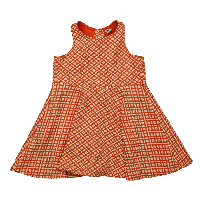 Discount Mania Janie and Jack Girls Coral | White Dress