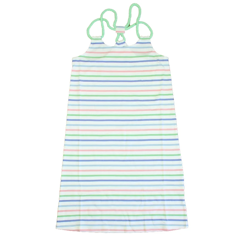 Price Break Classic Prep Girls Jungle Multistripe Dress
