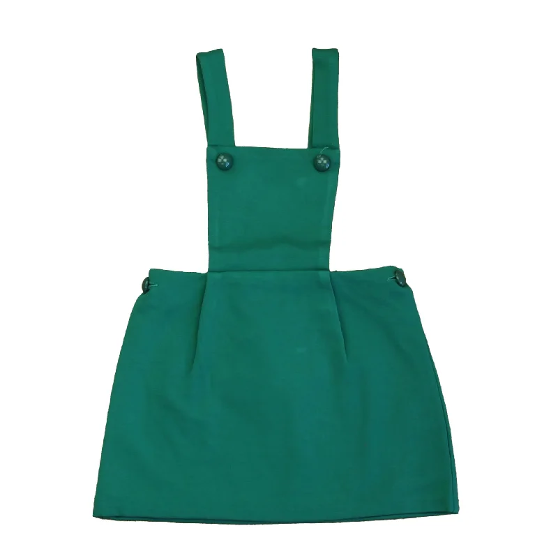 Warehouse Sale Classic Prep Girls Cadium Green Dress