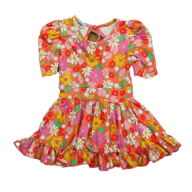 Best Seller GirlHood Girls Pink Floral Dress