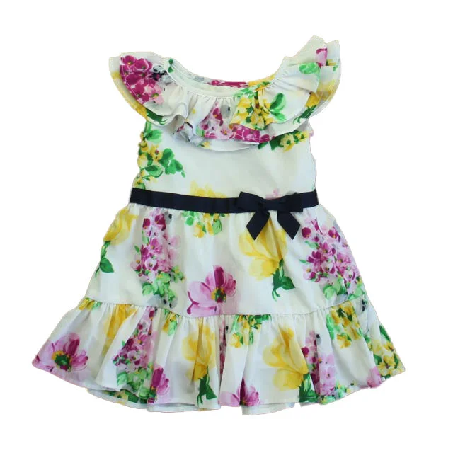 Buy Now Janie and Jack Girls White Floral Dress