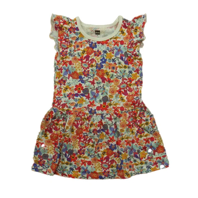 Special Savings Tea Girls Floral Dress