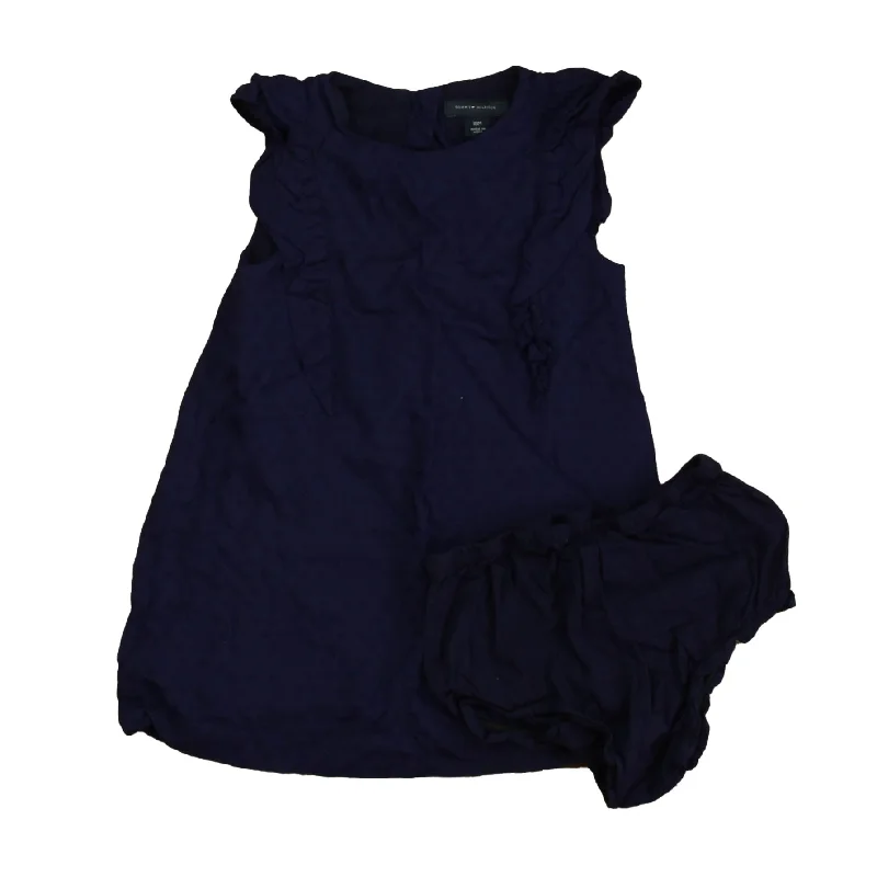 Best Deals Tommy Hilfiger Girls Navy Dress