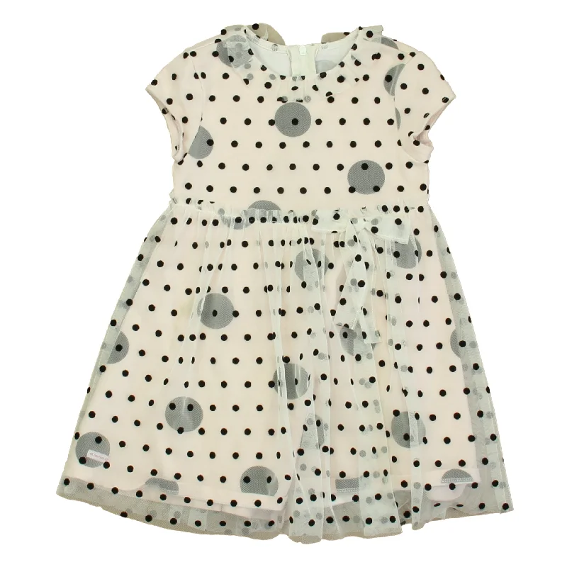 Daily Deals American Girl Girls Pink | Black Polka Dots Dress