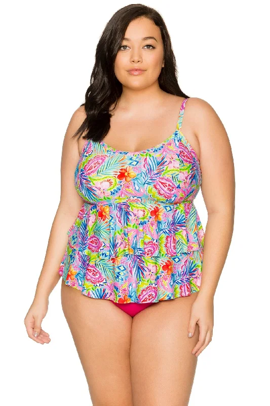 Markdown Madness Curve Siesta Key Olivia Layered Tankini